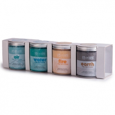 AquaFinesse Spa Crystals Badzout Air, Water, Fire en Earth